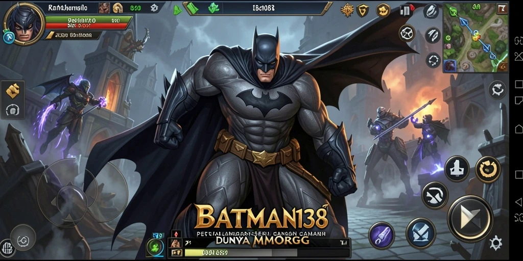 Tampilan dinamis dari gameplay BATMAN138 yang penuh aksi dan petualangan.