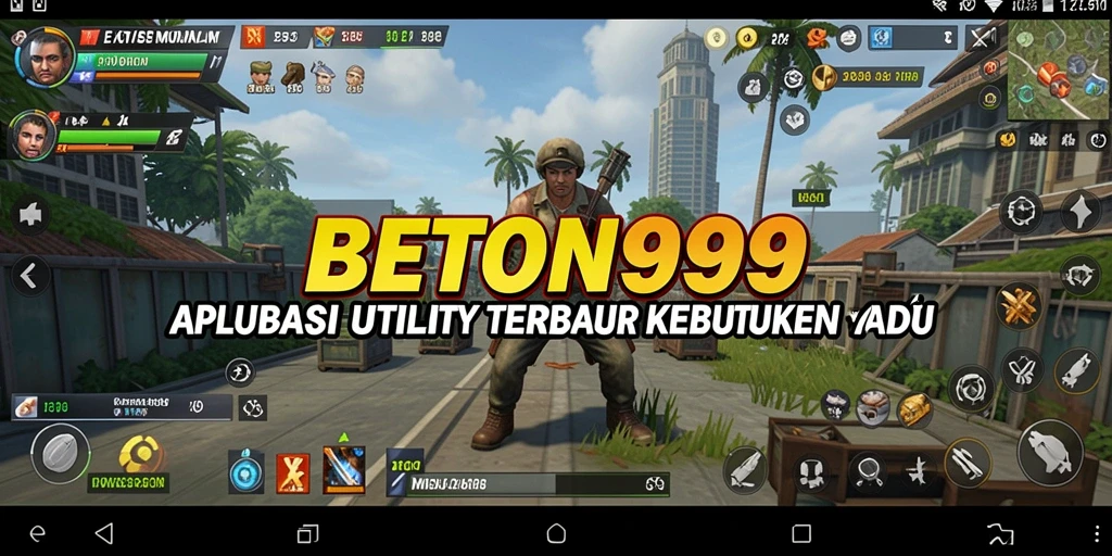 Tampilan antarmuka pengguna BETON999 yang ramah dan intuitif.