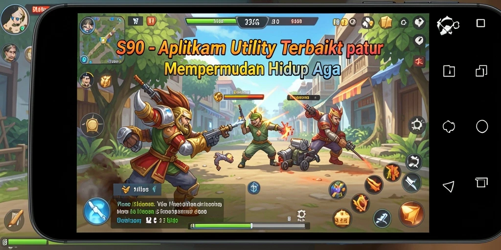 Tampilan antarmuka S80 yang sederhana dan fungsional.