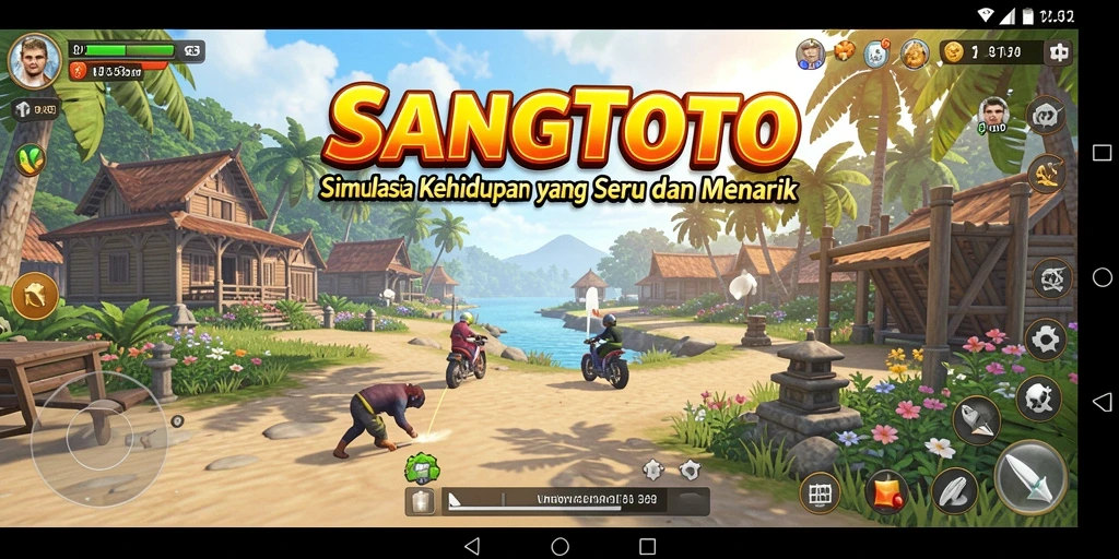 Tampilan gameplay SANGTOTO yang menarik dan interaktif.