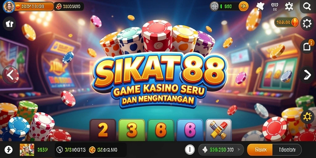 Tampilan gameplay SIKAT88 yang menarik dan menghibur.